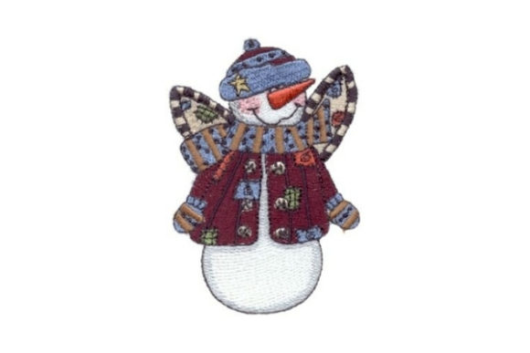 Angeles Snowman Patches
